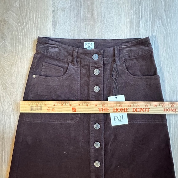 EQL by Kerrits A line corduroy skirt size 4 - Picture 2 of 7